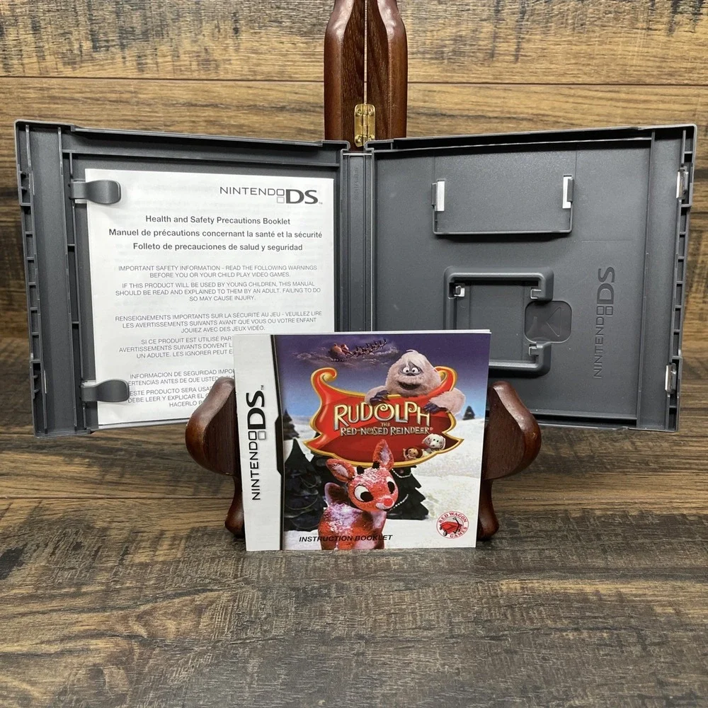 Rudolph the Red-Nosed Reindeer Nintendo DS 2010 Case and Manuals Only No Game